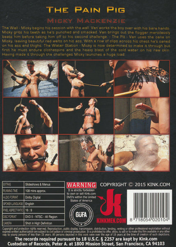 Dvd 30 Minutes Of Torment - The Pain Pig