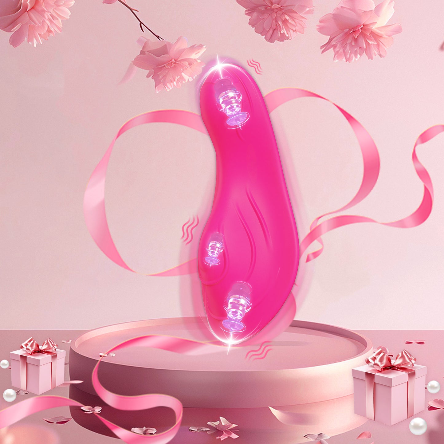 Power Escorts BR333 Butterfly Panty Vibrator – App Bediening – Oplaadbaar – Roze