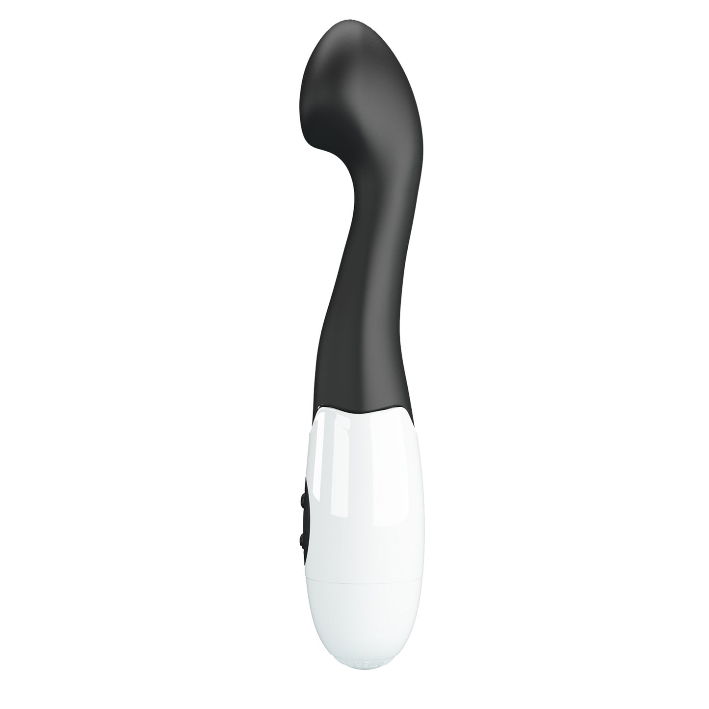 Baile - BI-014221-A3 - Pretty Love Charles Black Silicone Vibrator 30 Vibration Modes