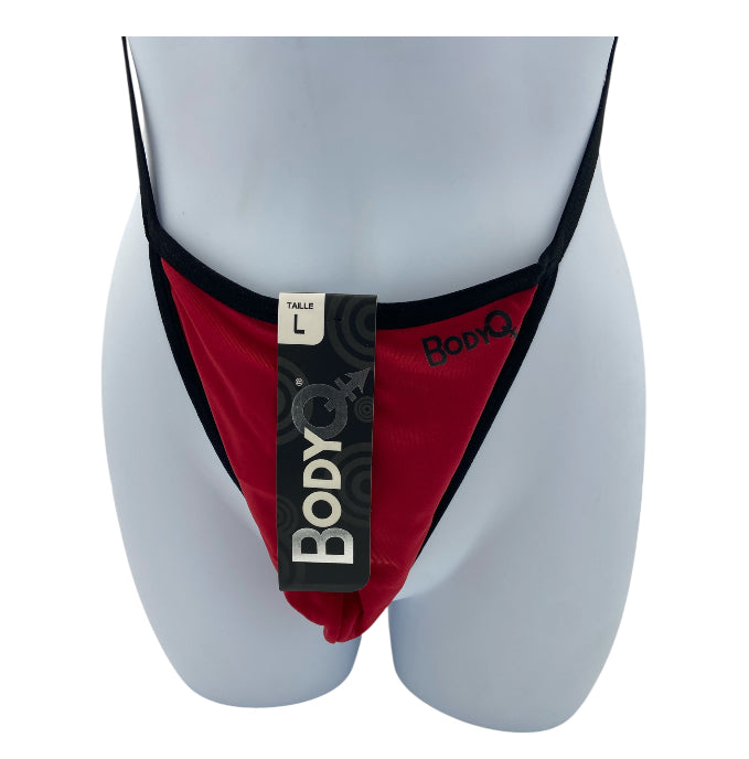 BodyQ Sexy Herenstring – Rood – Erotische Herenlingerie – Maten S t/m XL