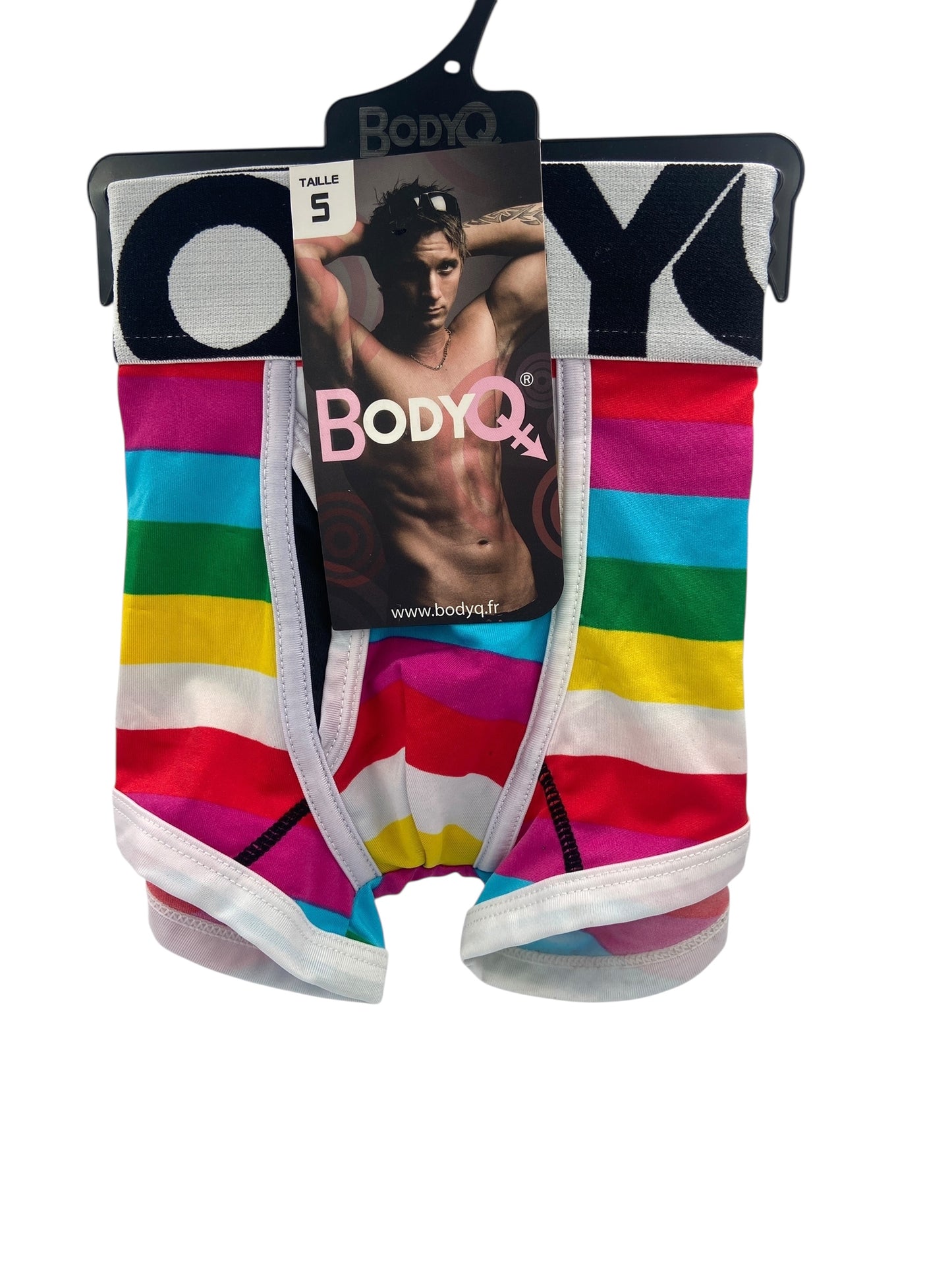 BodyQ Sexy Heren Boxershort – Rainbow – Erotische Herenlingerie – Maten S t/m L