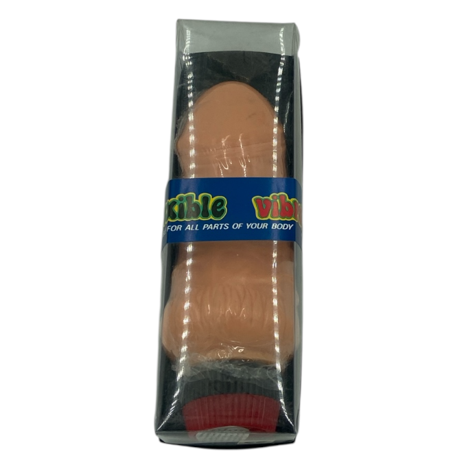 Mini Vibrator 14,5 cm – Kort & Dik – Huidskleur
