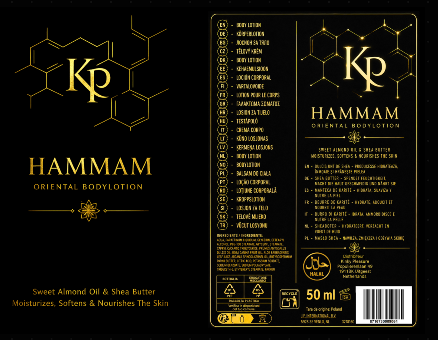 Kinky Pleasure Hammam Body Lotion 50 ml