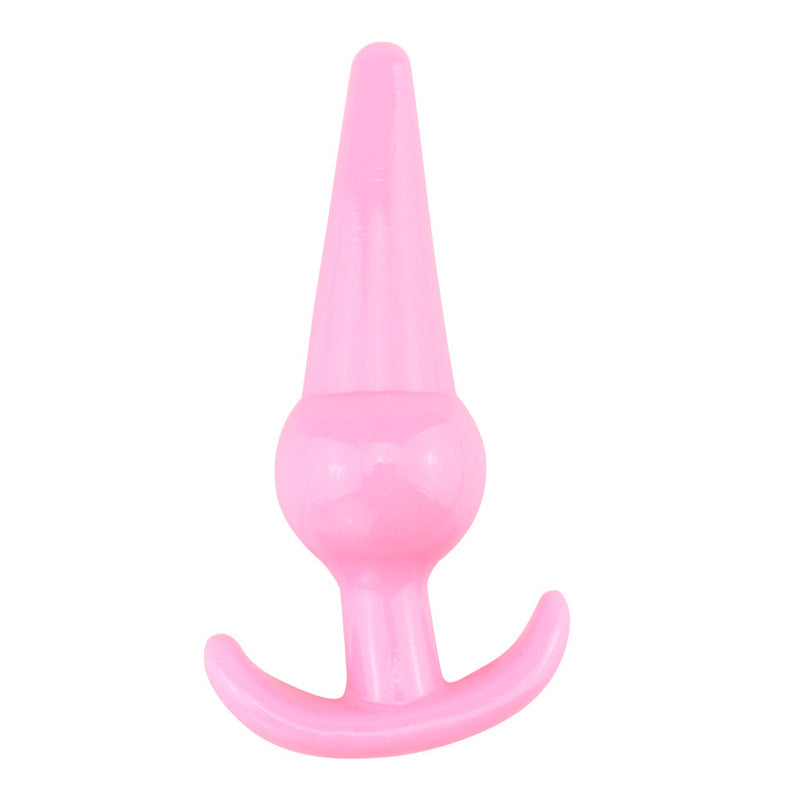 Lovesecret Sensual LS22 T-Plug 13 Roze – 12,6 cm – Zachte & Veilige TPE Anal Plug – Voor Beginners & Halfgevorderden