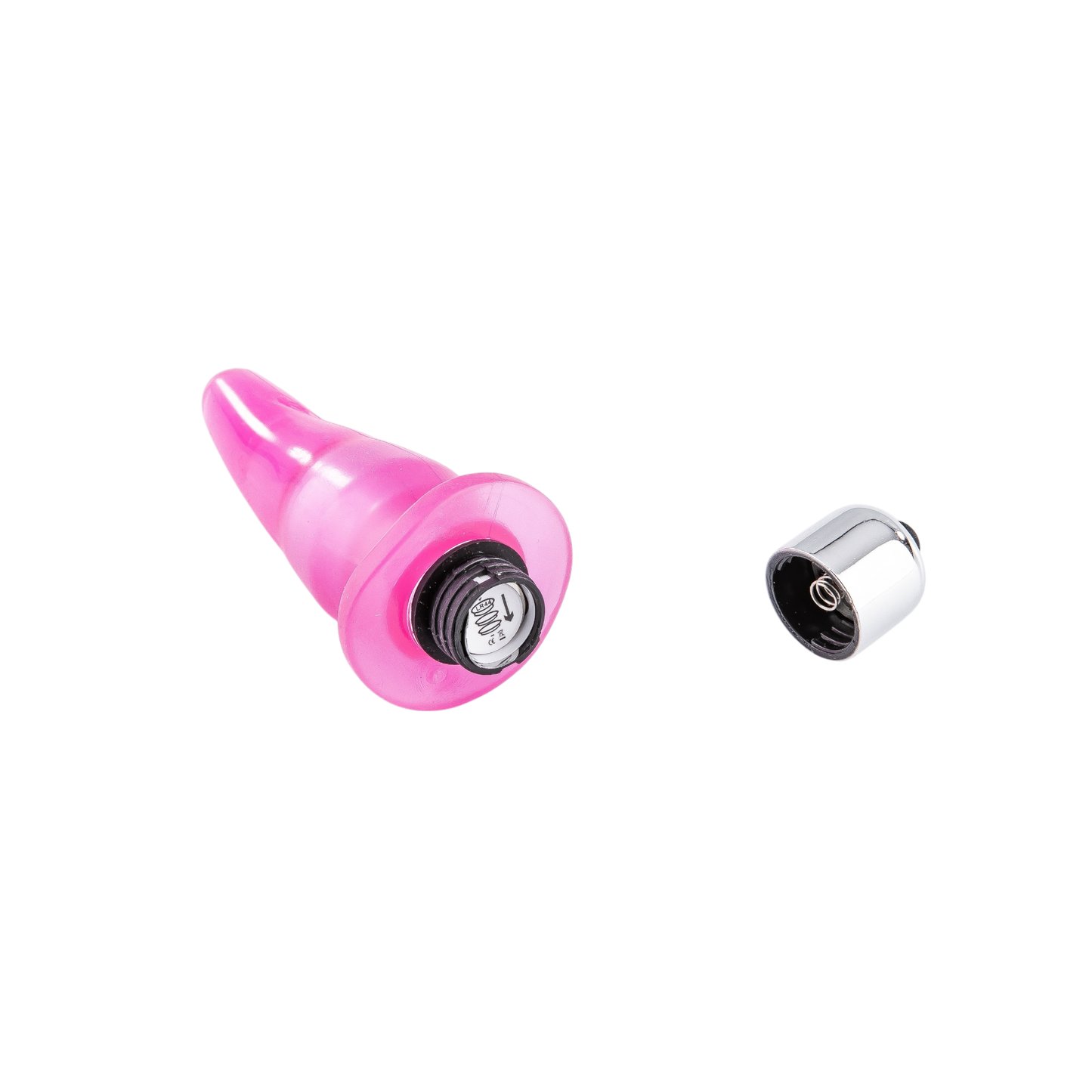 Compacte Vibrerende Anaalplug met Veiligheidsbasis – Pink