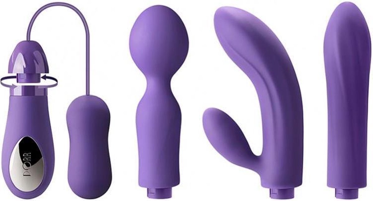 DORR - Mystic Double Pleasure - G-Spot Vibrator & Vibrerend Ei – Paars