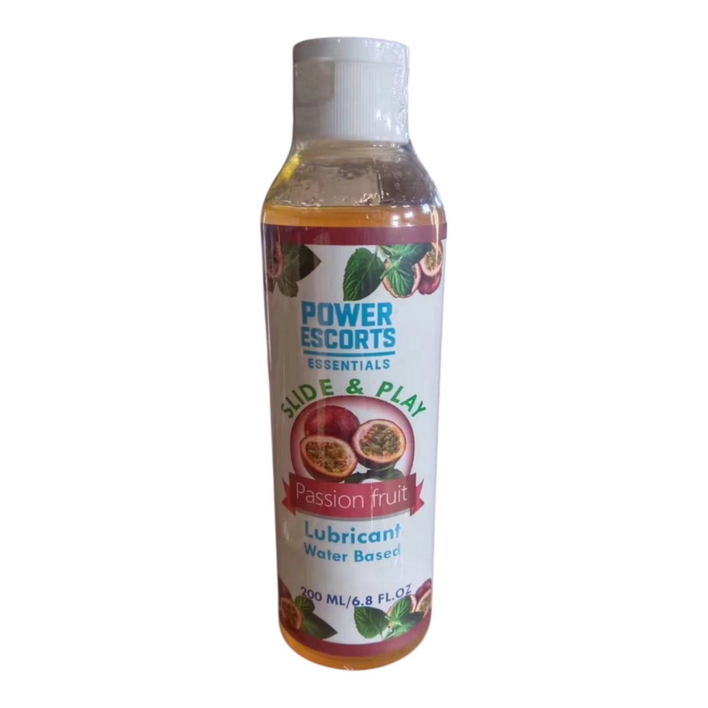 Power Escorts Water-Based Glijmiddel Passie Vrucht 200ml – Hydraterende & Langdurige Personal Lube