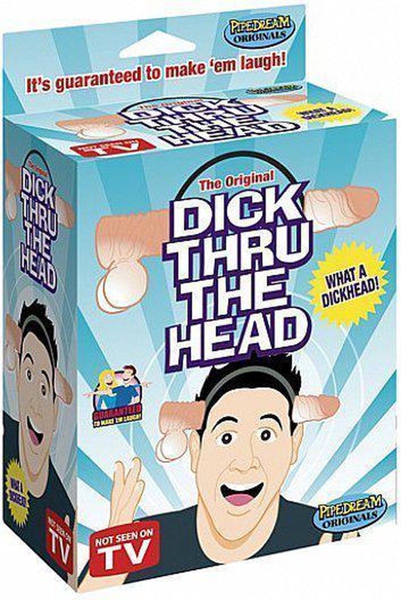 Pipedream - Dick Thru The Head - PD6578-00 - Inflatable Penis