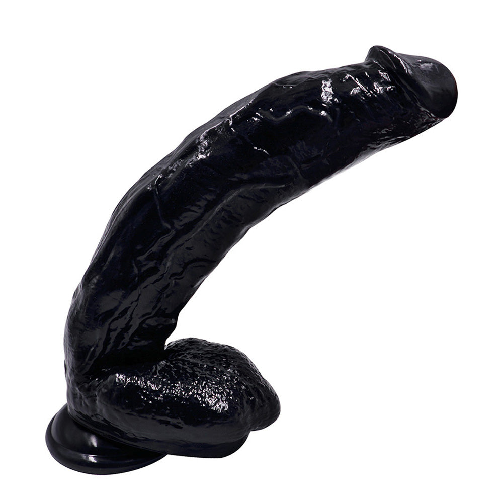 Power Escorts Monster John 10,9'' Mega Realistic Dildo 28 CM - BR229 Black