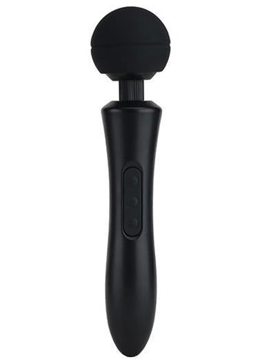 Boysoftoys Ultra Big size Wand massager - Enormous Size - 35 cm - Head size 7,7 cm - Black - Rechargeable - 22-00010