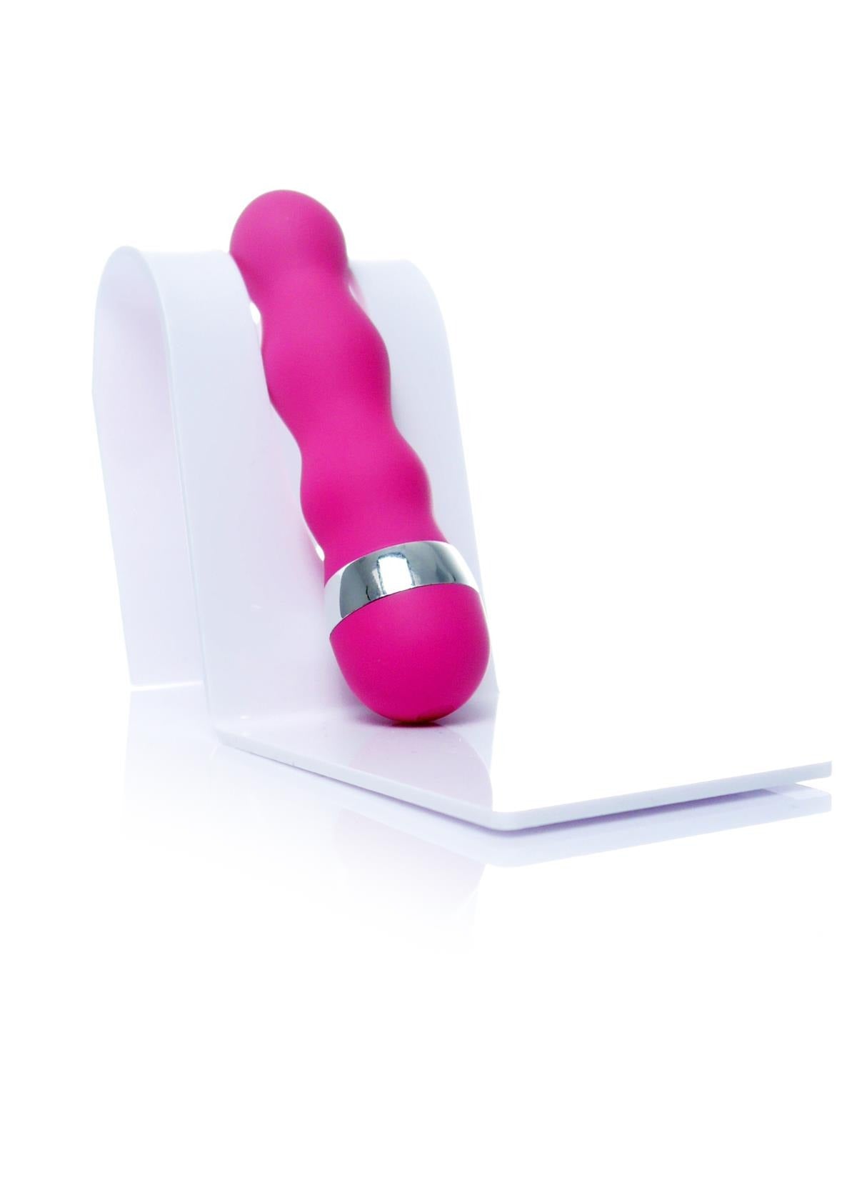 Bossoftoys - 26-00060 - Mini wand vibrator - Lady finger 01 - 10,5 cm - dia 2-2,5 cm - Pink - Window colourbox