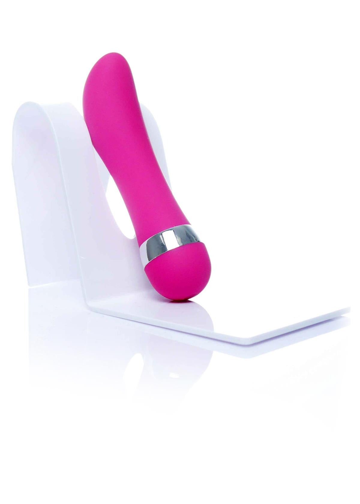 Bossoftoys - 26-00061 - Mini wand vibrator - Lady finger 02 - 10,5 cm - dia 2-2,5 cm - Pink - Window colourbox