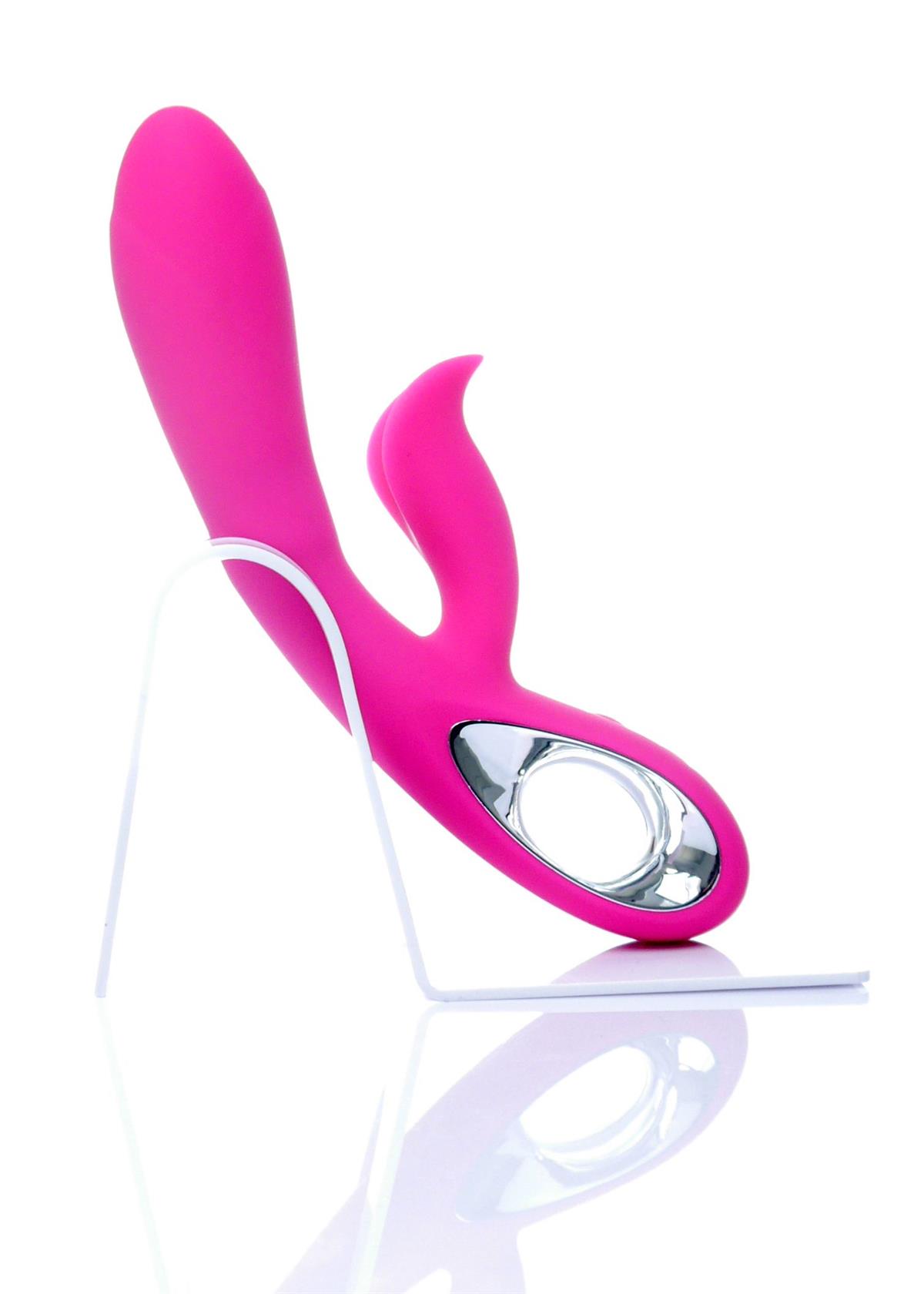 Bossoftoys Daro G-spot Vibrator - Siliconen - Roze Kleur - Totale lengte 19,5 cm - Diameter 2 / 3 cm - 12 Functies - Oplaadbaar