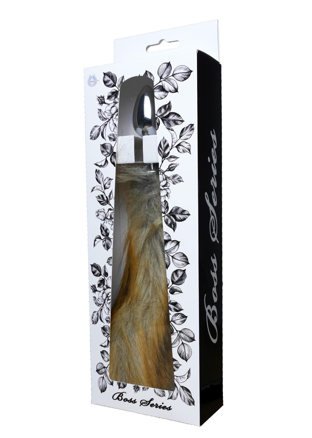 Boysoftoys - 64-00098 - Plug with brown fox tail - 45 cm - big size