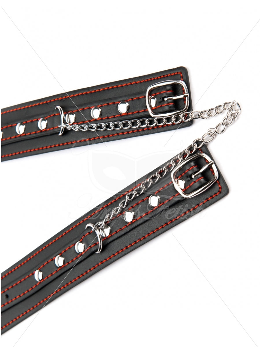 Argus - Mini Polsboeien - Zwart Leer - AF 001017