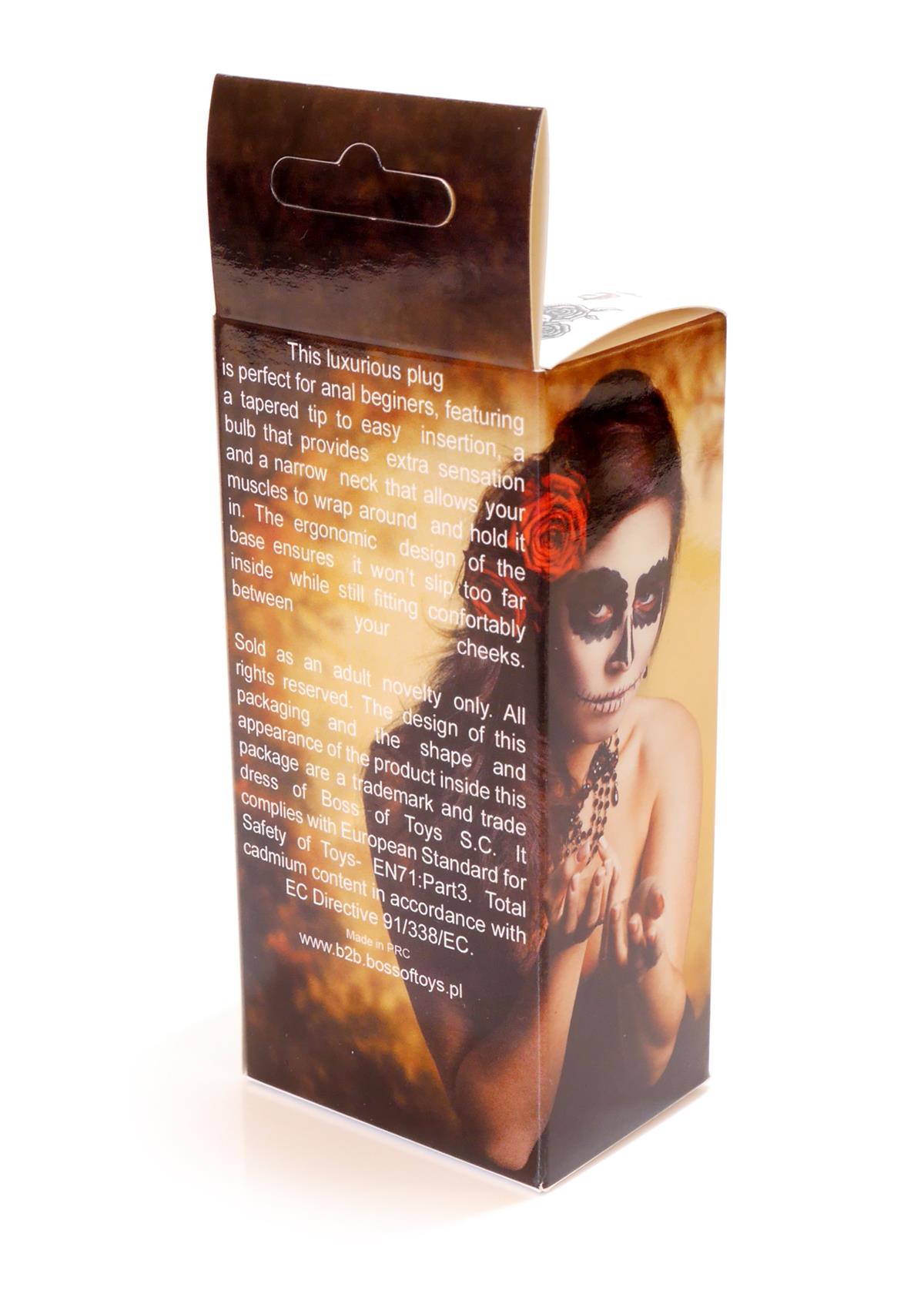 Boysoftoys - 64-00099 - Pink Silicone Anal Plug with bunny tail Pink - length 6,5 cm - dia 2,7 cm - colour window box