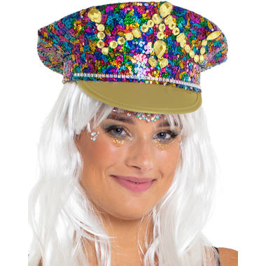 Politie Petten 2 Deluxe Modellen - Stijlvolle Accessoires voor Carnaval en Themafeesten