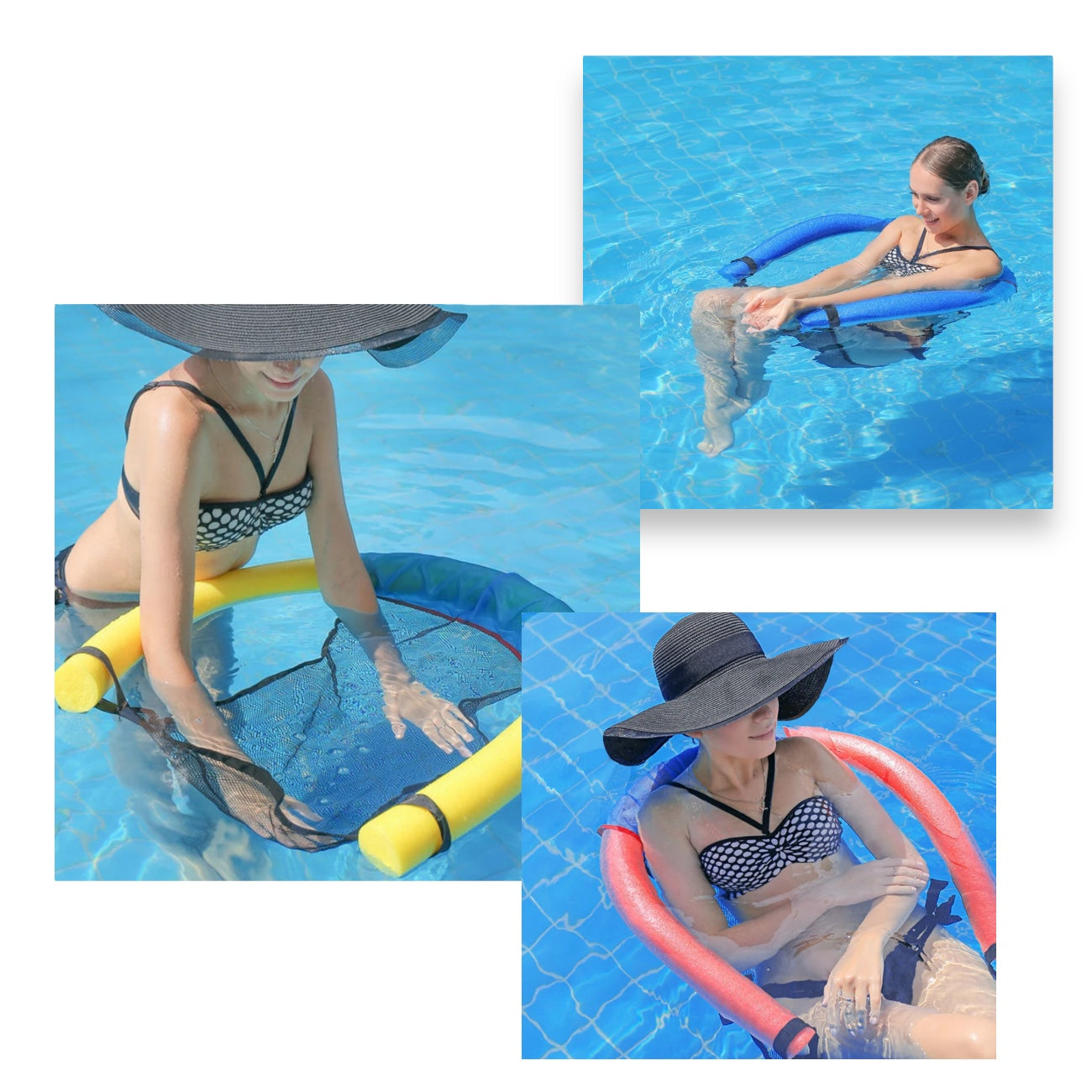 Water Noodles Stoel Hoes (Hangmat) voor Zwem Noedel 160cm