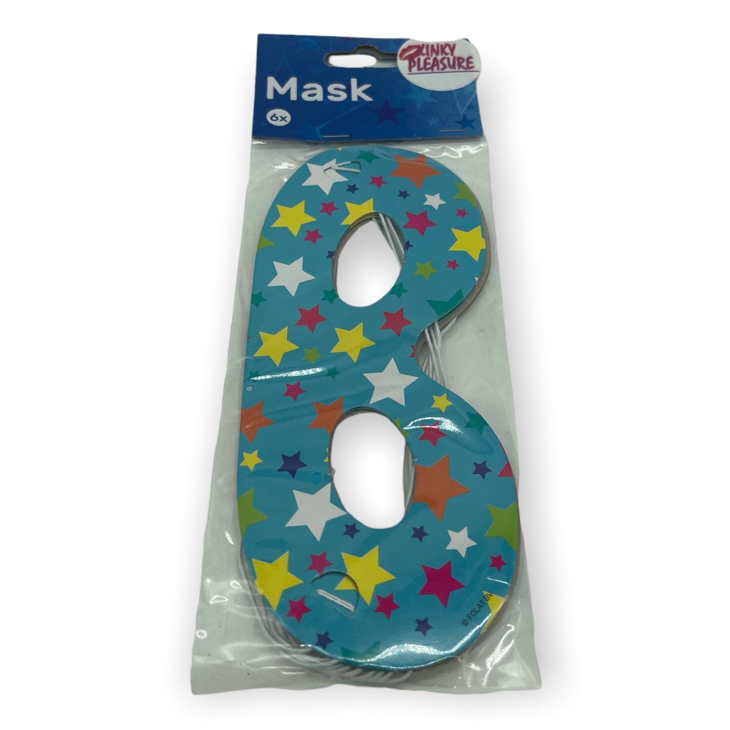 Simpele Kartonnen Masker 4 Modellen 6 Stuks