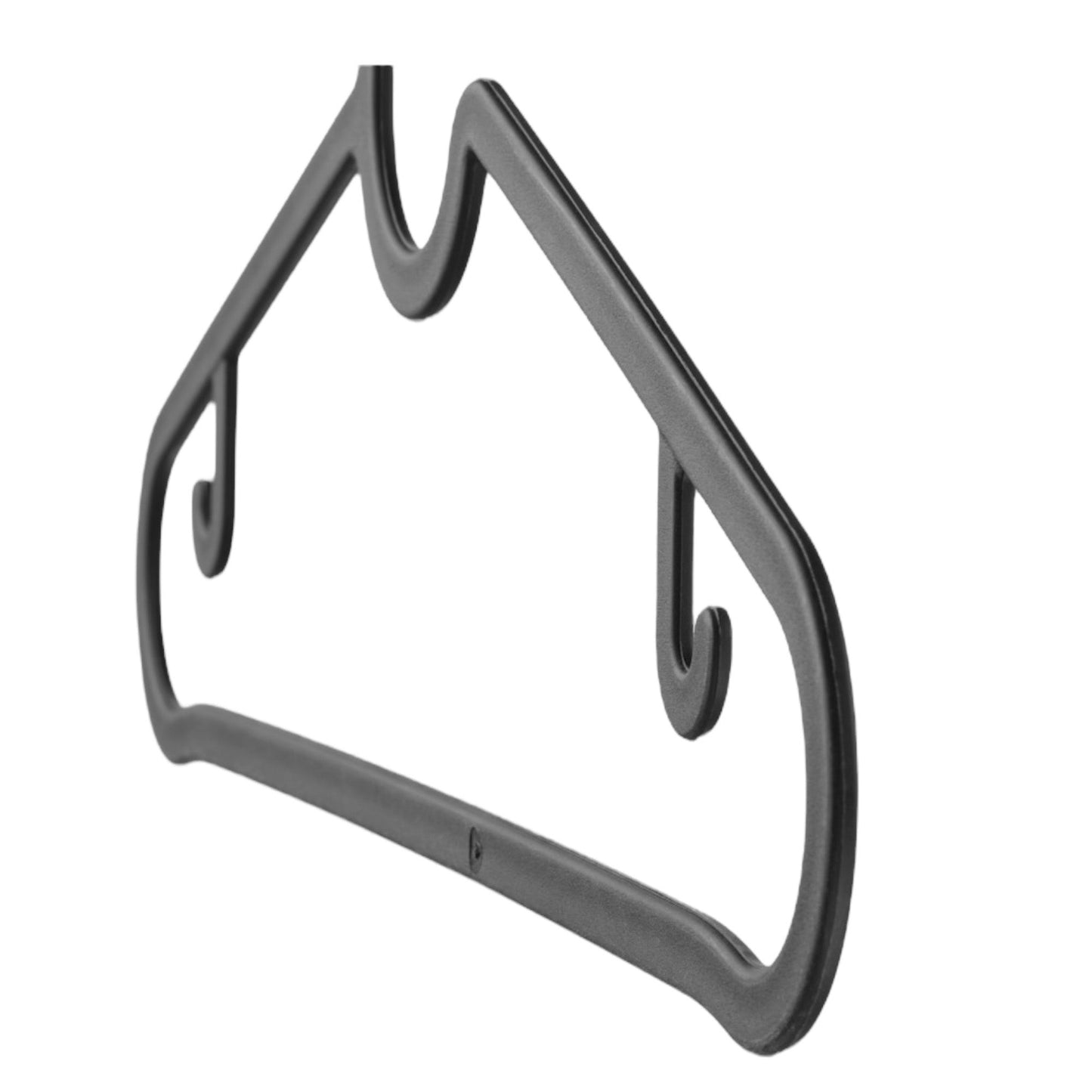 Duurzame en ruimtebesparende kleerhangers van gerecycled materiaal 10 Stuks