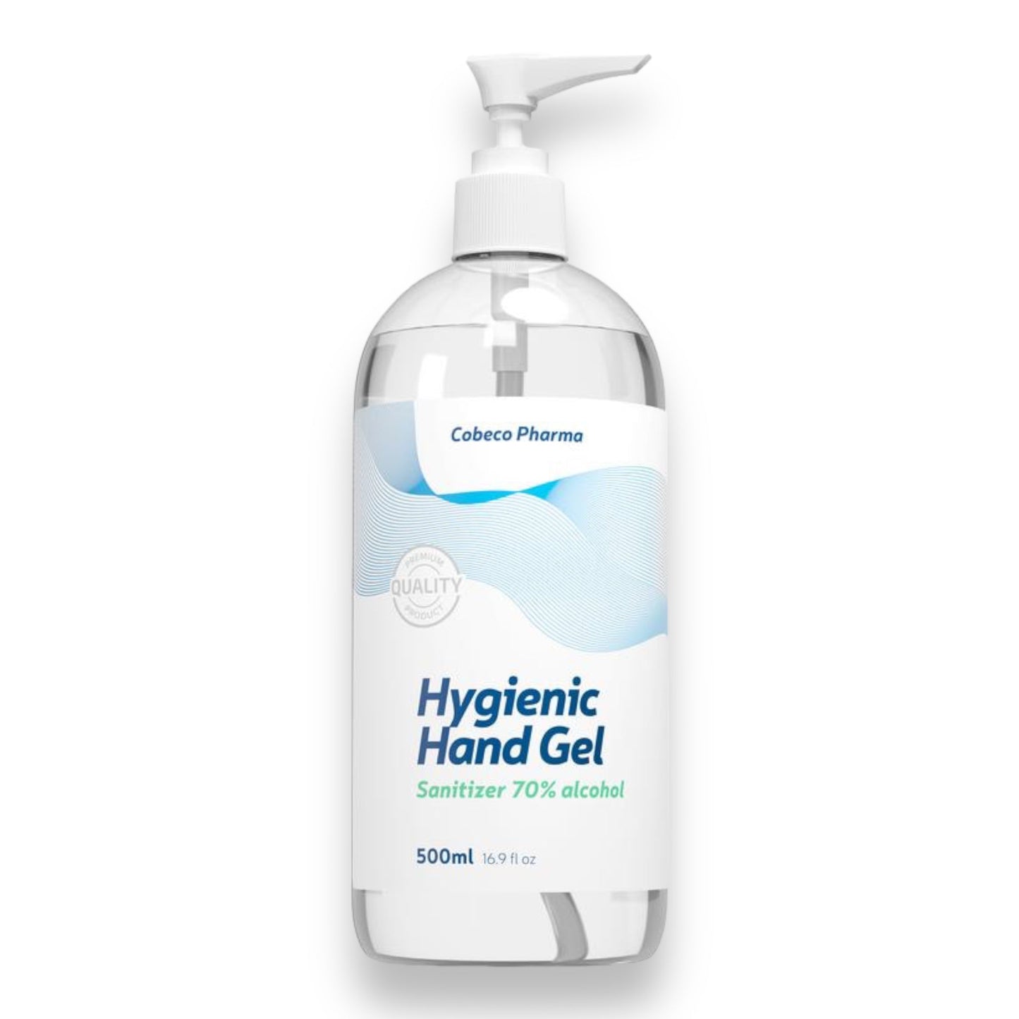 Cobeco Hygienic Hand Gel 50 Bottles X 500 Ml - 70 % Alcohol