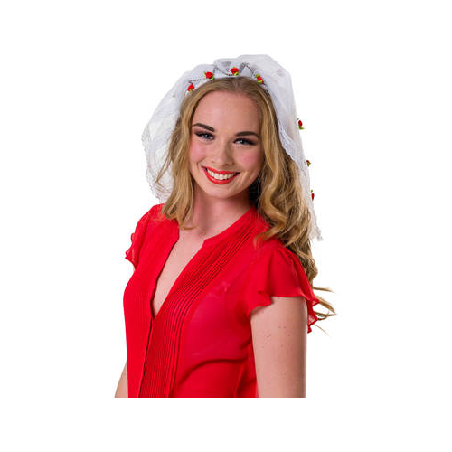 Bachelorette Bruid Tiara Met Rozen - Stralend Middelpunt van de Viering