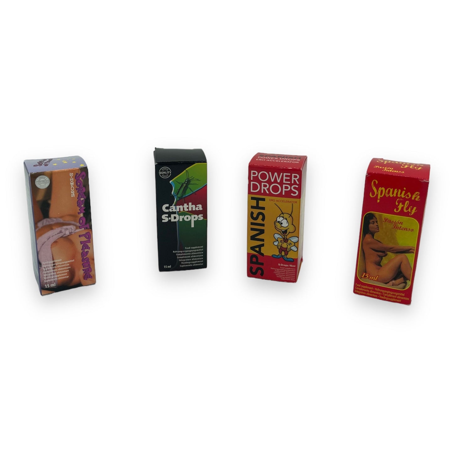 Scream Of Pleasure Erotic Drops 15ml For Women