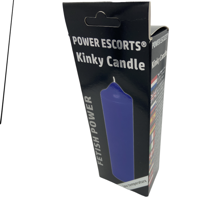 Power Escorts Power Kinky Candle Low Temperature - Purple - BR147