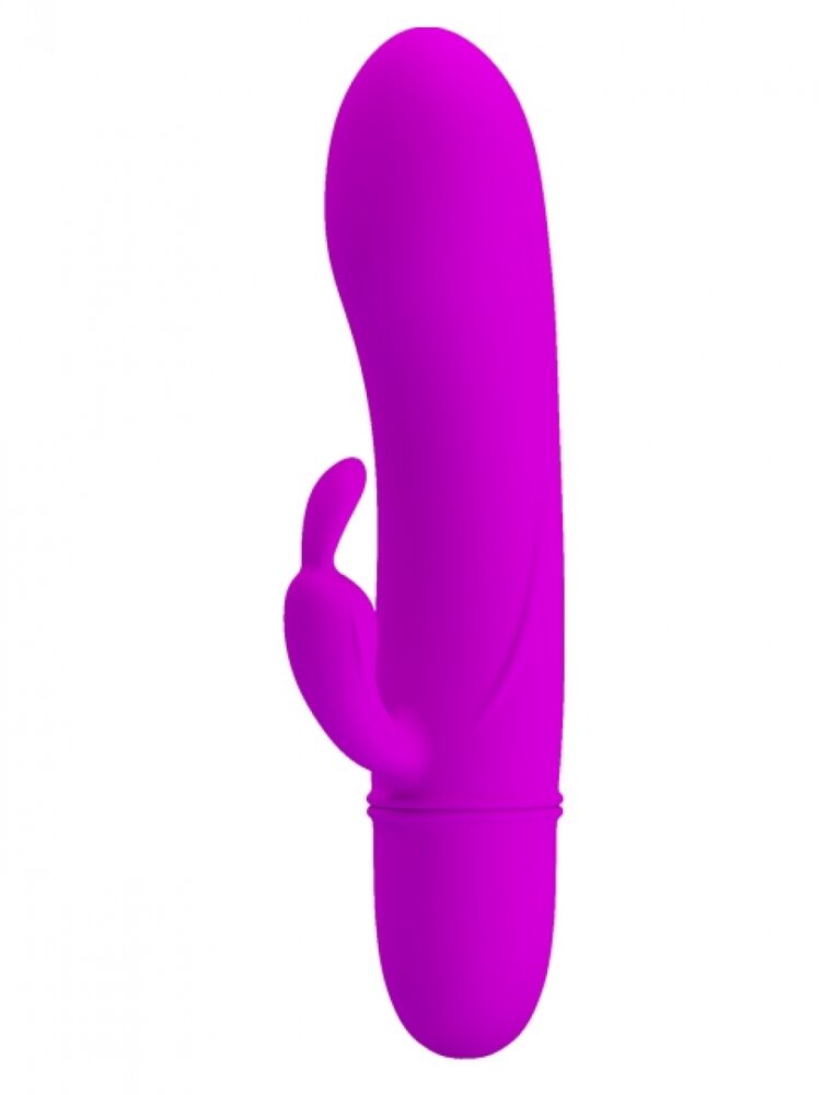 Argus Siliconen G Spot & Clitoris Vibrator - 10 Snelheden - Roze - 115 mm - AT 1002
