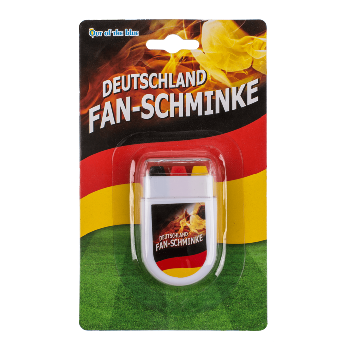 Duitse / Belgische Vlag Zwart Rood Geel Schmink