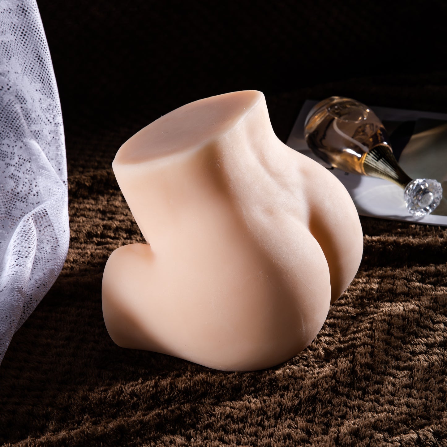 Large Ass & Pussy Masturbator – 2 kg Heavy Realistisch Design voor Premium Ervaring