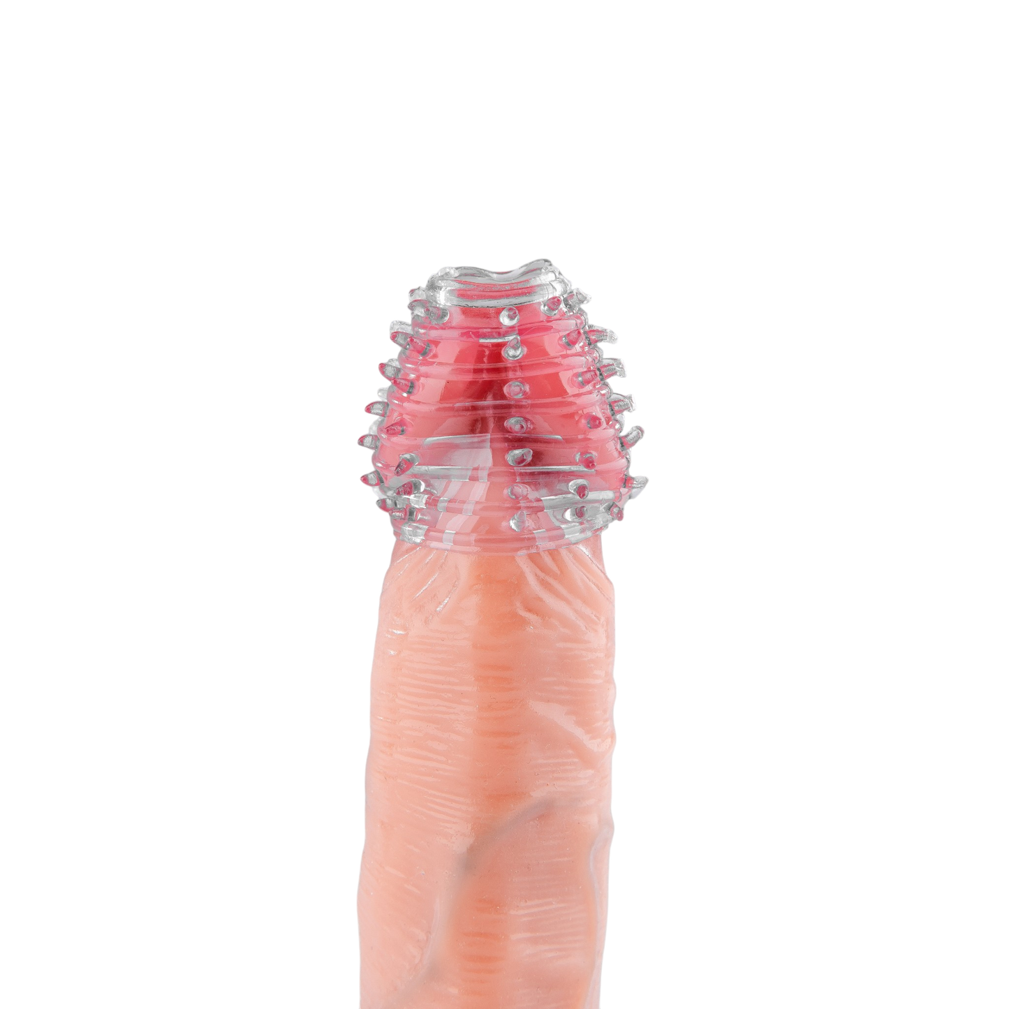 Power Escorts BR338 Penis Sleeve 2 Pack – Blauwe Transparante Penishoezen – Verdikking en Extra Stimulatie