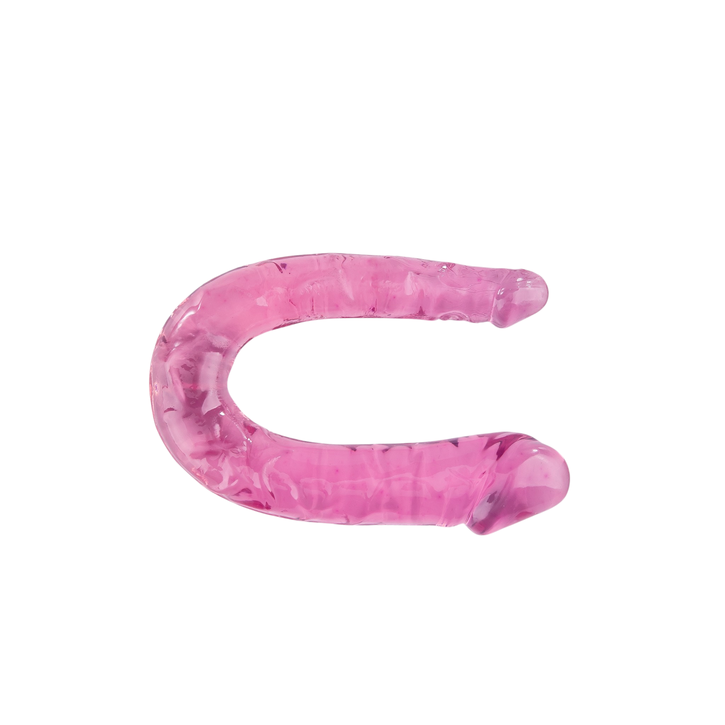 Power Escorts BR335 – Double Dong Pink – Dubbele Dildo – 29 cm – Flexibel