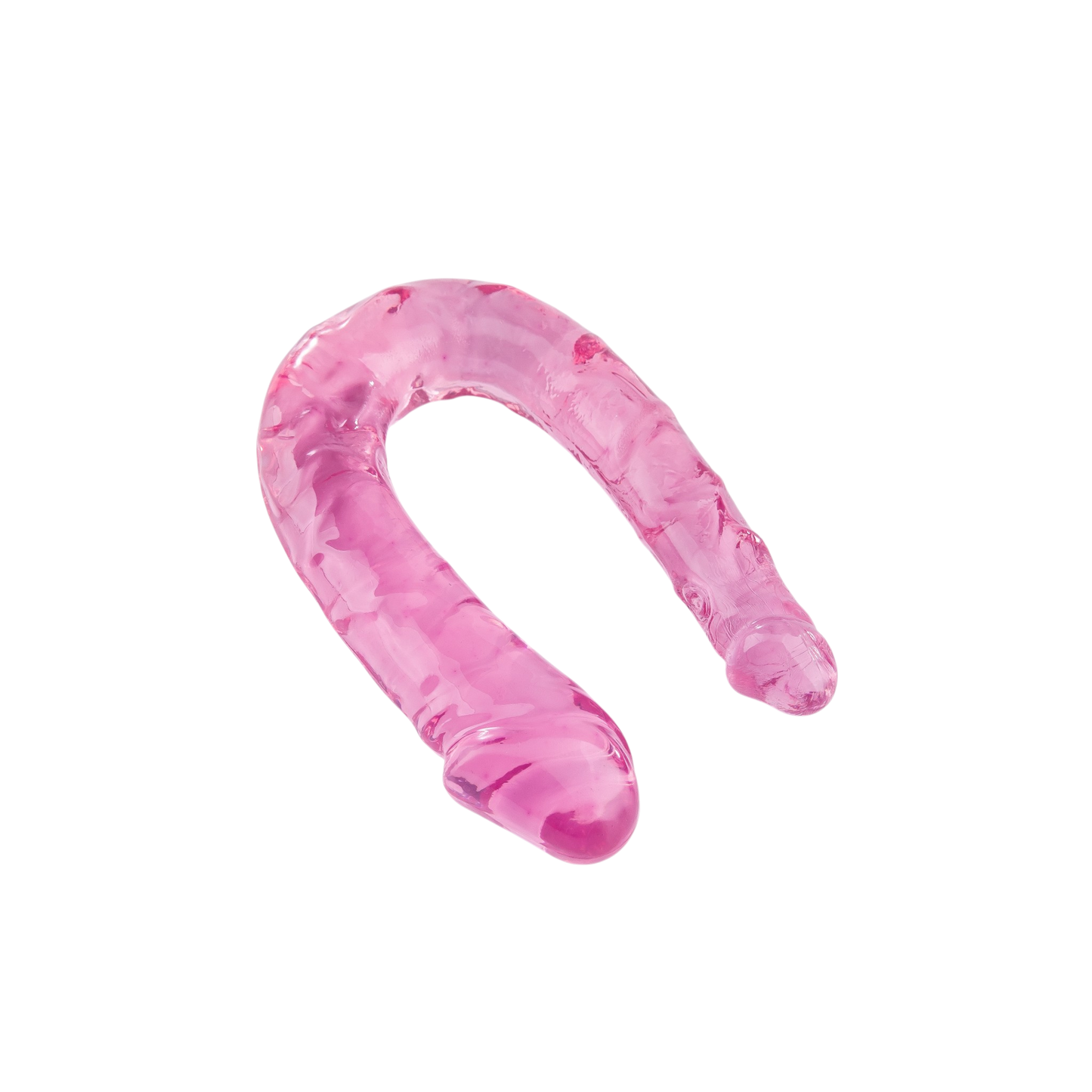 Power Escorts BR335 – Double Dong Pink – Dubbele Dildo – 29 cm – Flexibel