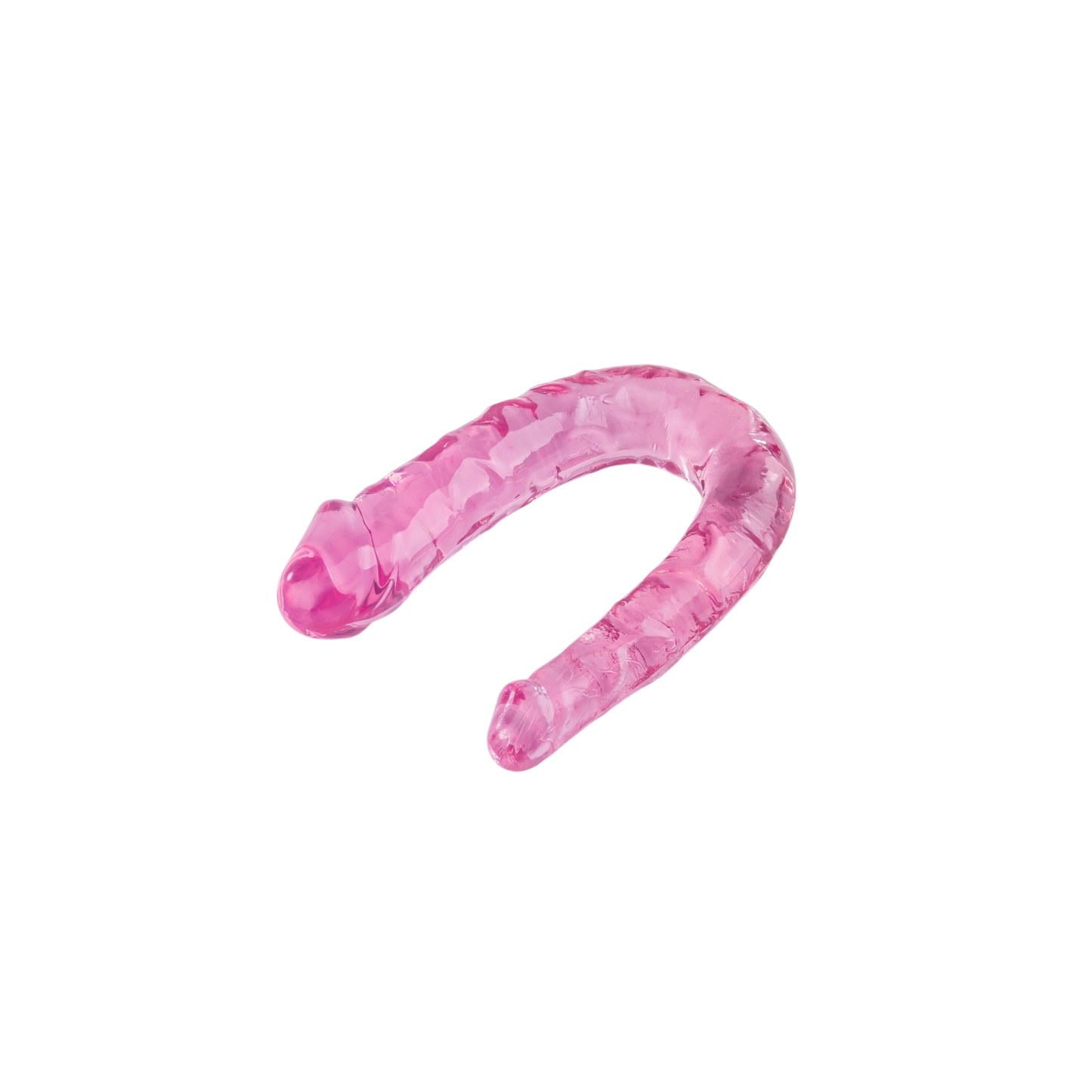 Power Escorts BR335 – Double Dong Pink – Dubbele Dildo – 29 cm – Flexibel