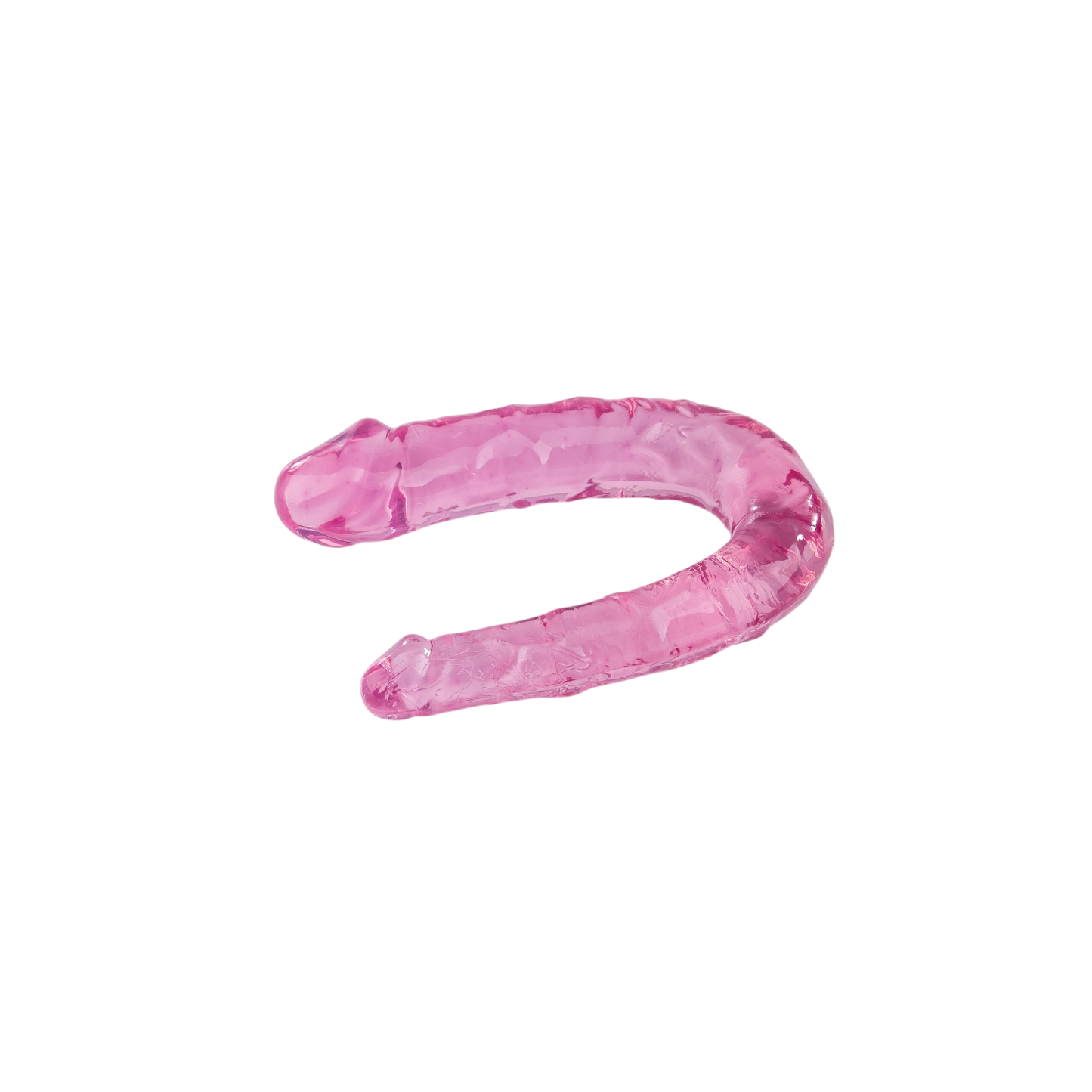 Power Escorts BR335 – Double Dong Pink – Dubbele Dildo – 29 cm – Flexibel