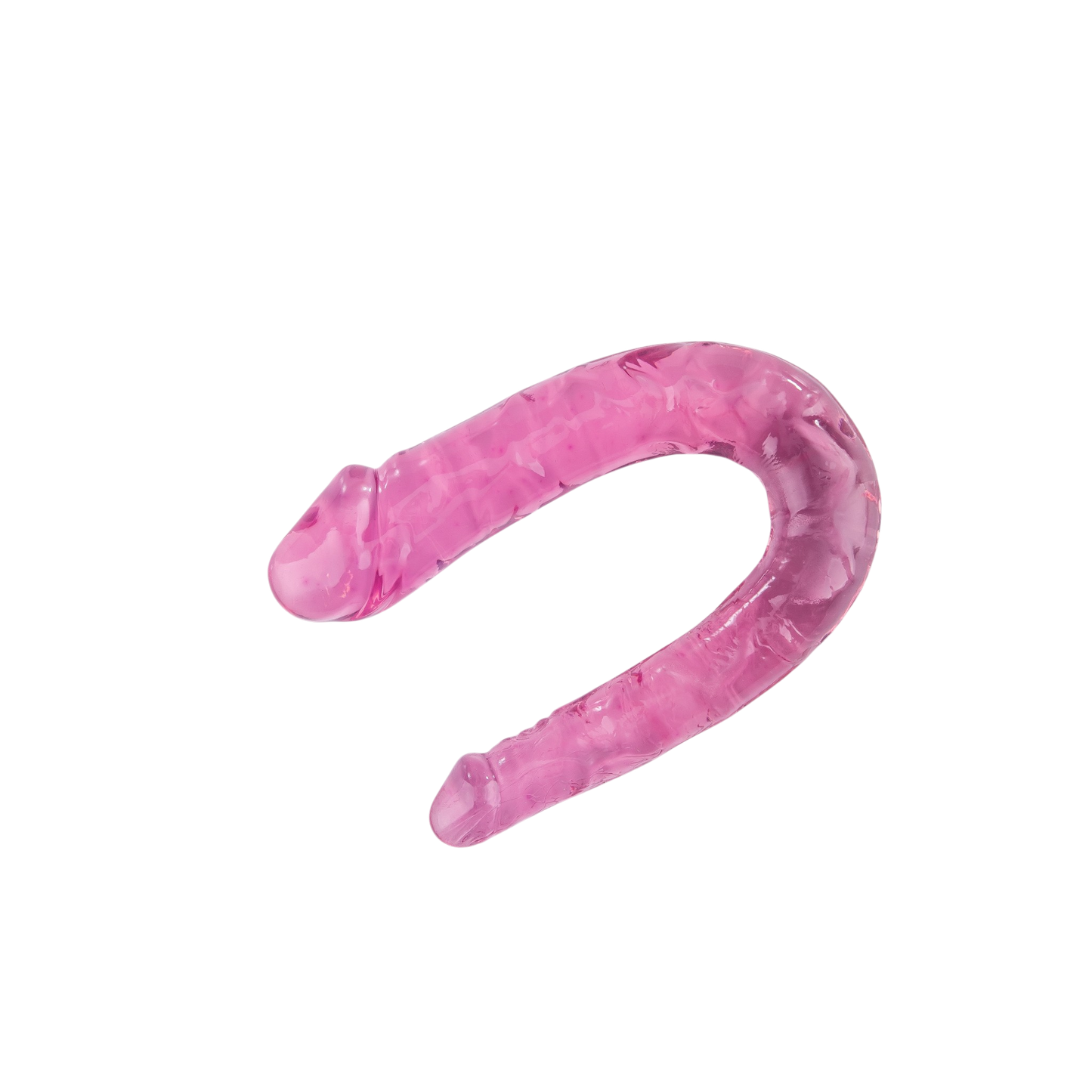 Power Escorts BR335 – Double Dong Pink – Dubbele Dildo – 29 cm – Flexibel