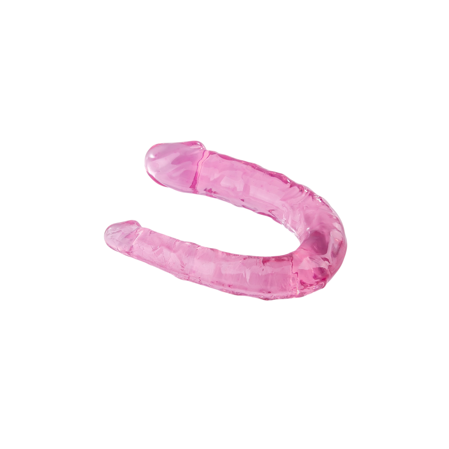 Power Escorts BR335 – Double Dong Pink – Dubbele Dildo – 29 cm – Flexibel