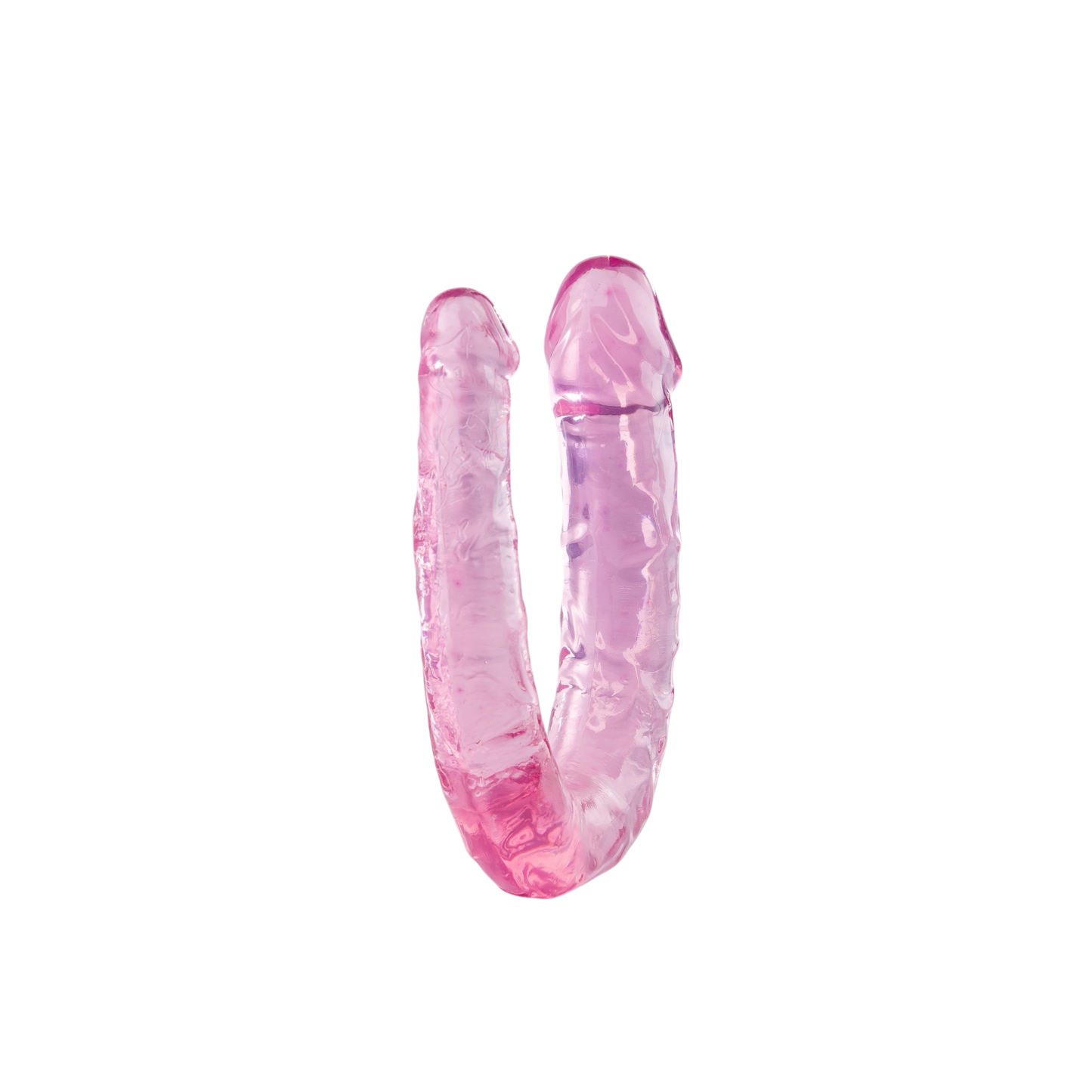 Power Escorts BR335 – Double Dong Pink – Dubbele Dildo – 29 cm – Flexibel