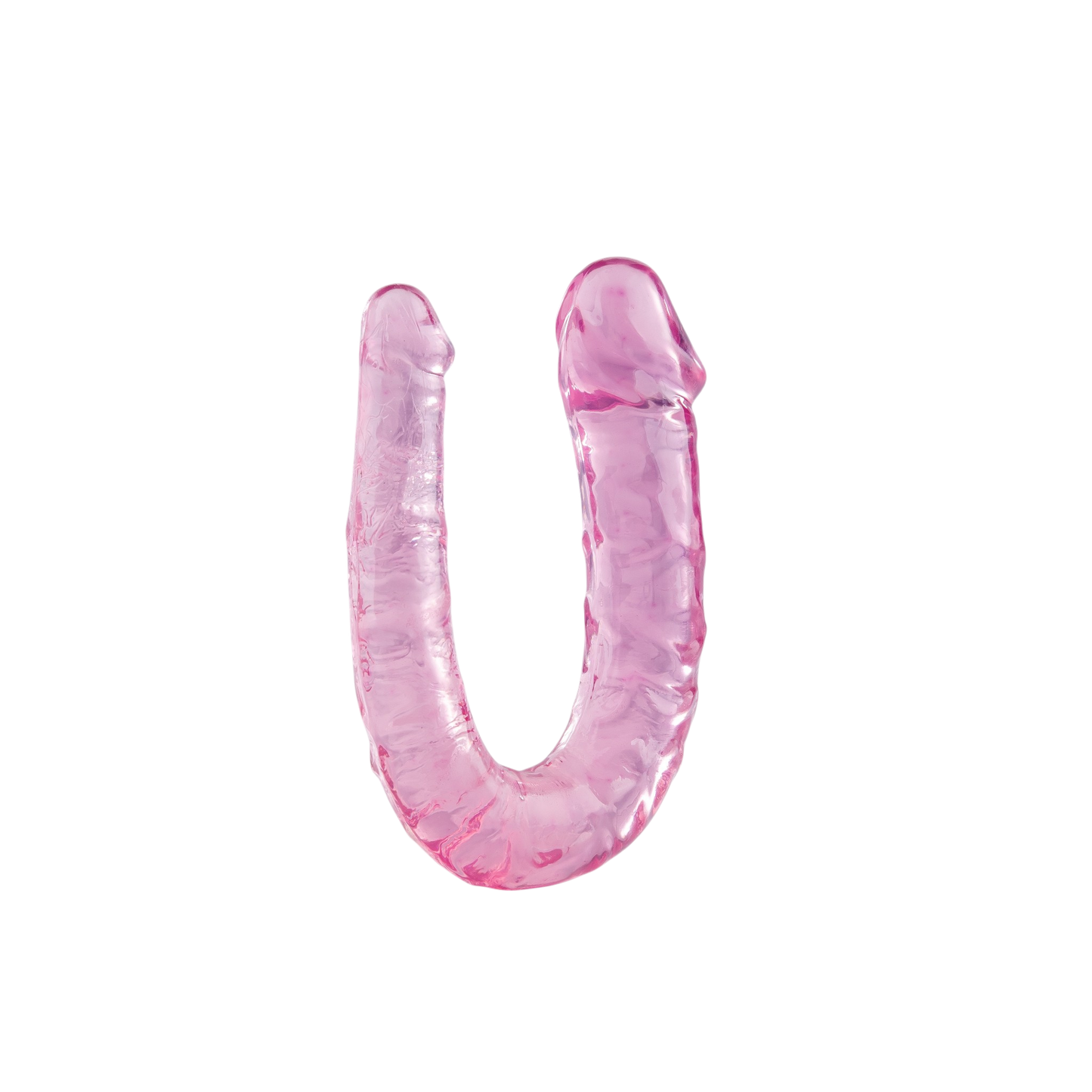 Power Escorts BR335 – Double Dong Pink – Dubbele Dildo – 29 cm – Flexibel