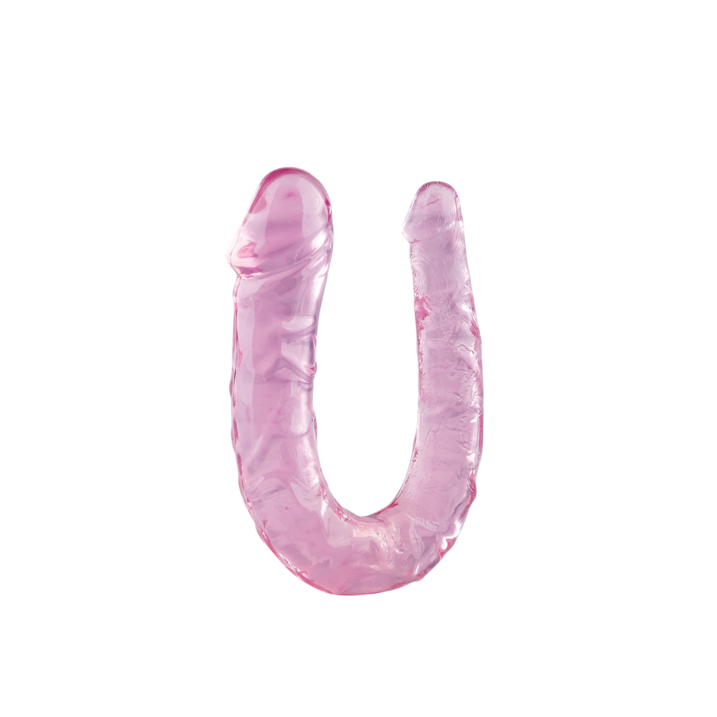 Power Escorts BR335 – Double Dong Pink – Dubbele Dildo – 29 cm – Flexibel