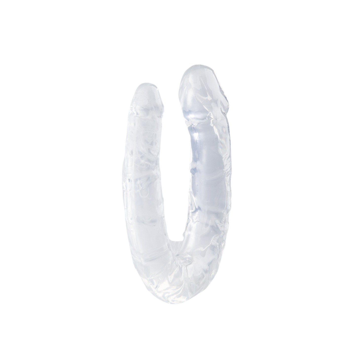 Power Escorts BR335 – Double Dong Clear – Transparante Dubbele Dildo – Flexibel – 29 cm