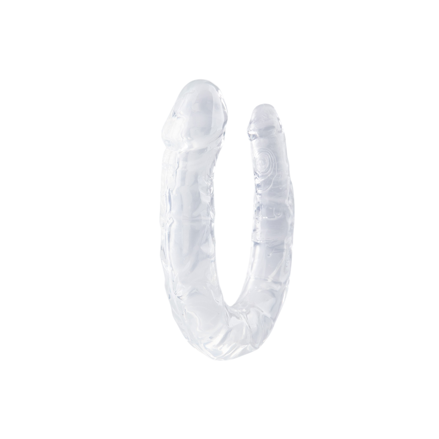 Power Escorts BR335 – Double Dong Clear – Transparante Dubbele Dildo – Flexibel – 29 cm