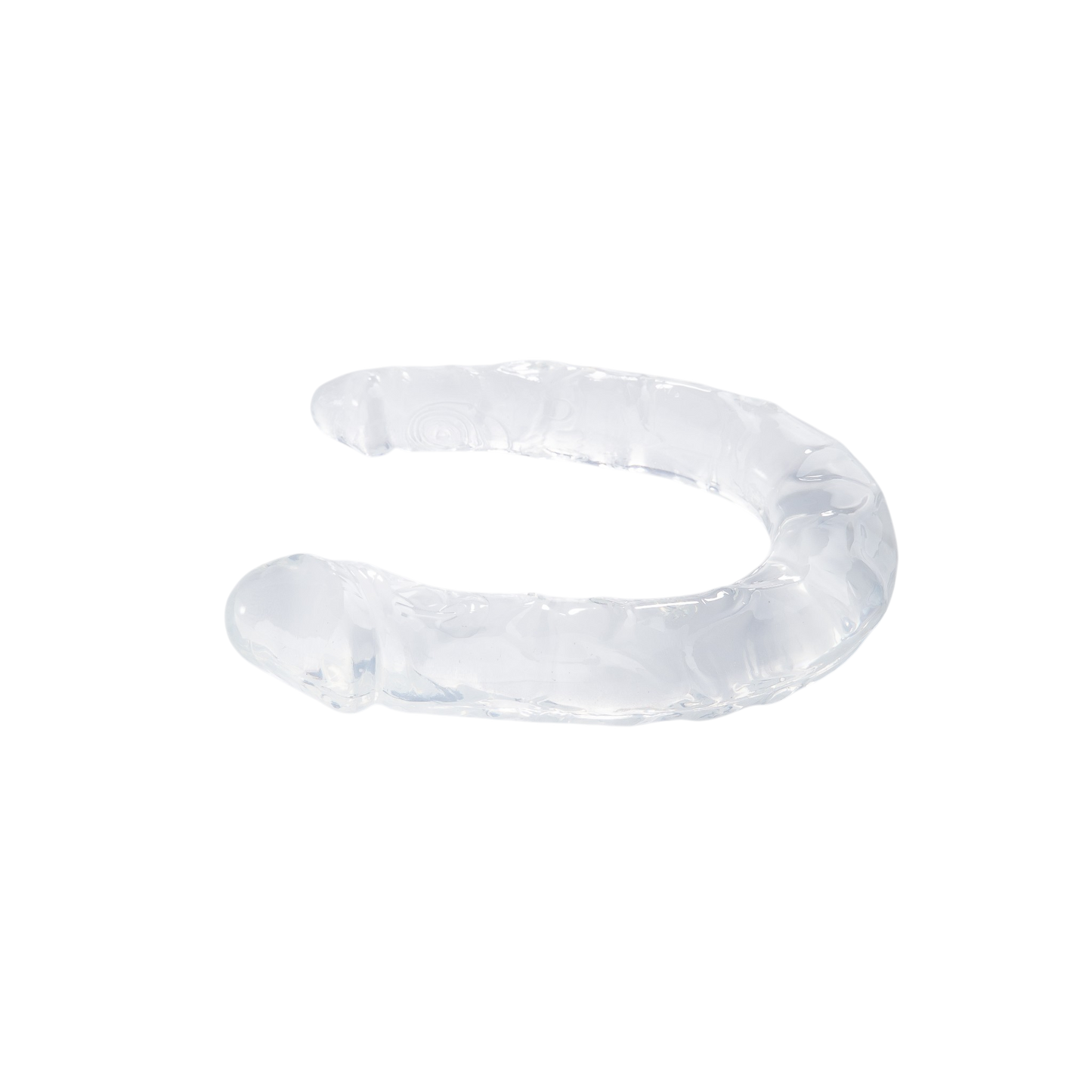 Power Escorts BR335 – Double Dong Clear – Transparante Dubbele Dildo – Flexibel – 29 cm