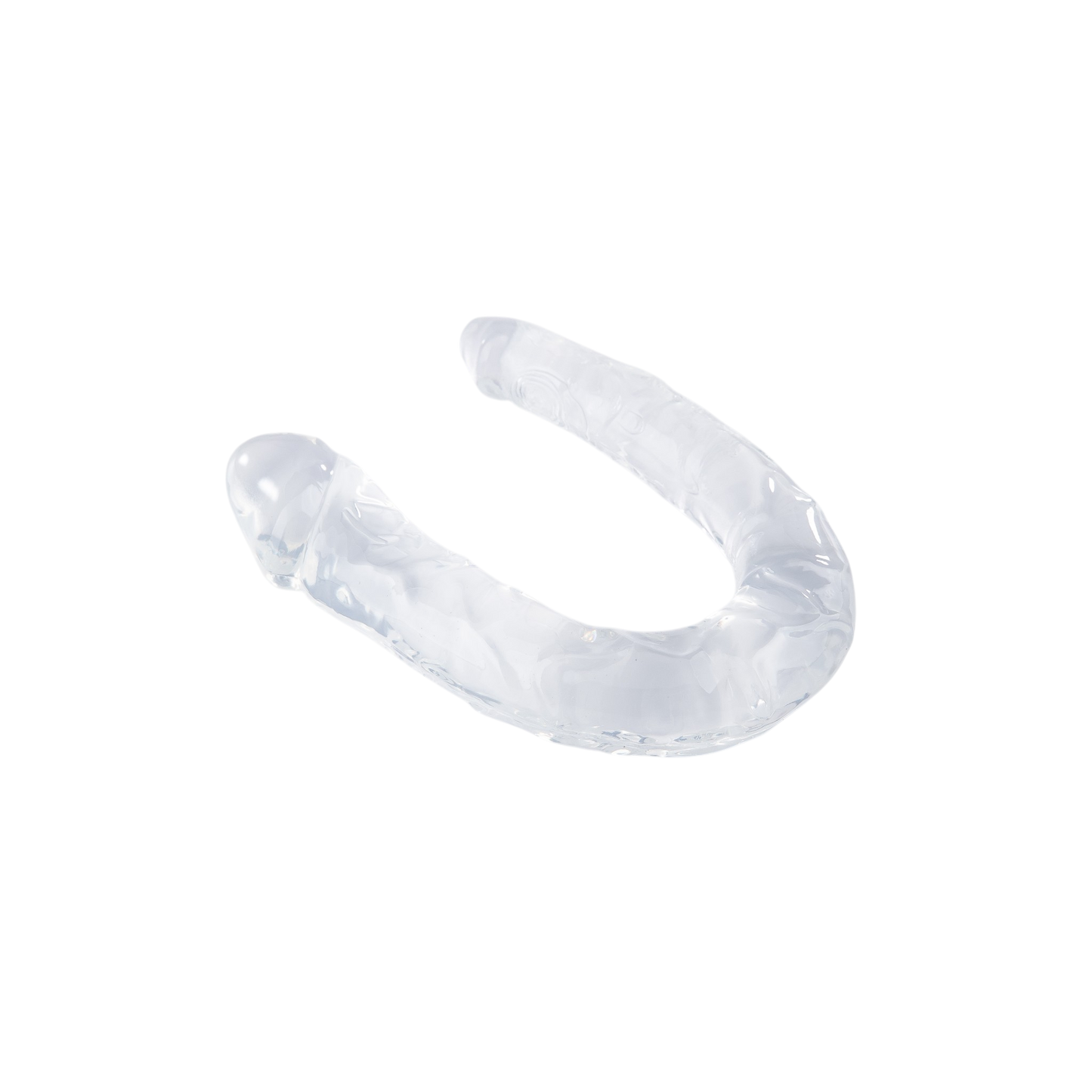 Power Escorts BR335 – Double Dong Clear – Transparante Dubbele Dildo – Flexibel – 29 cm