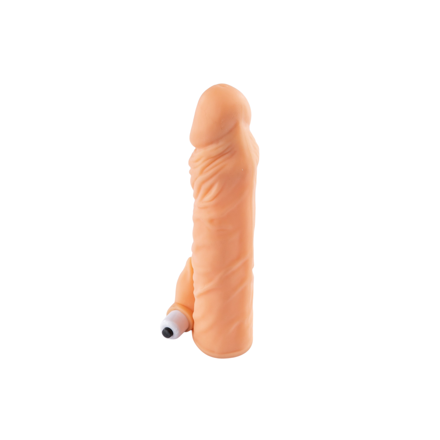 Vibrerende Penis Sleeve met Uitneembare Bullet