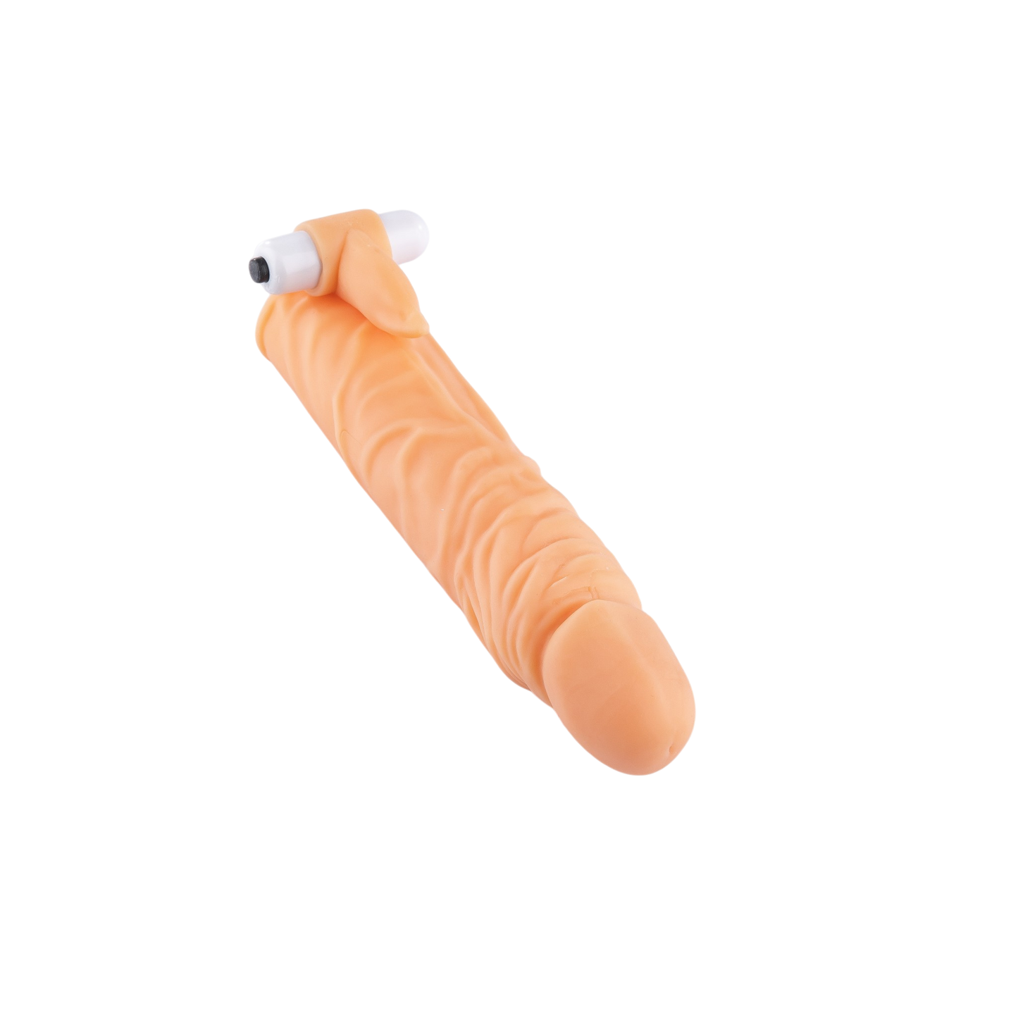 Vibrerende Penis Sleeve met Uitneembare Bullet