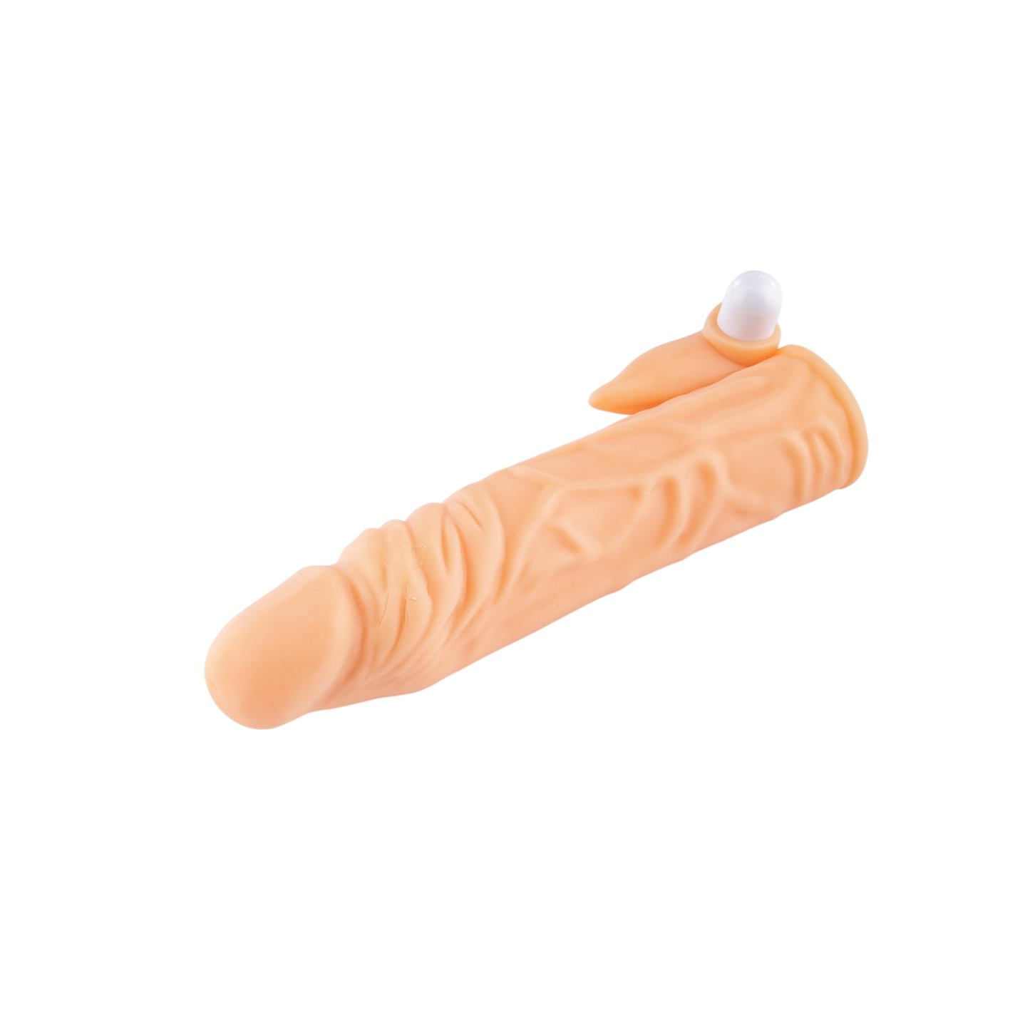 Vibrerende Penis Sleeve met Uitneembare Bullet