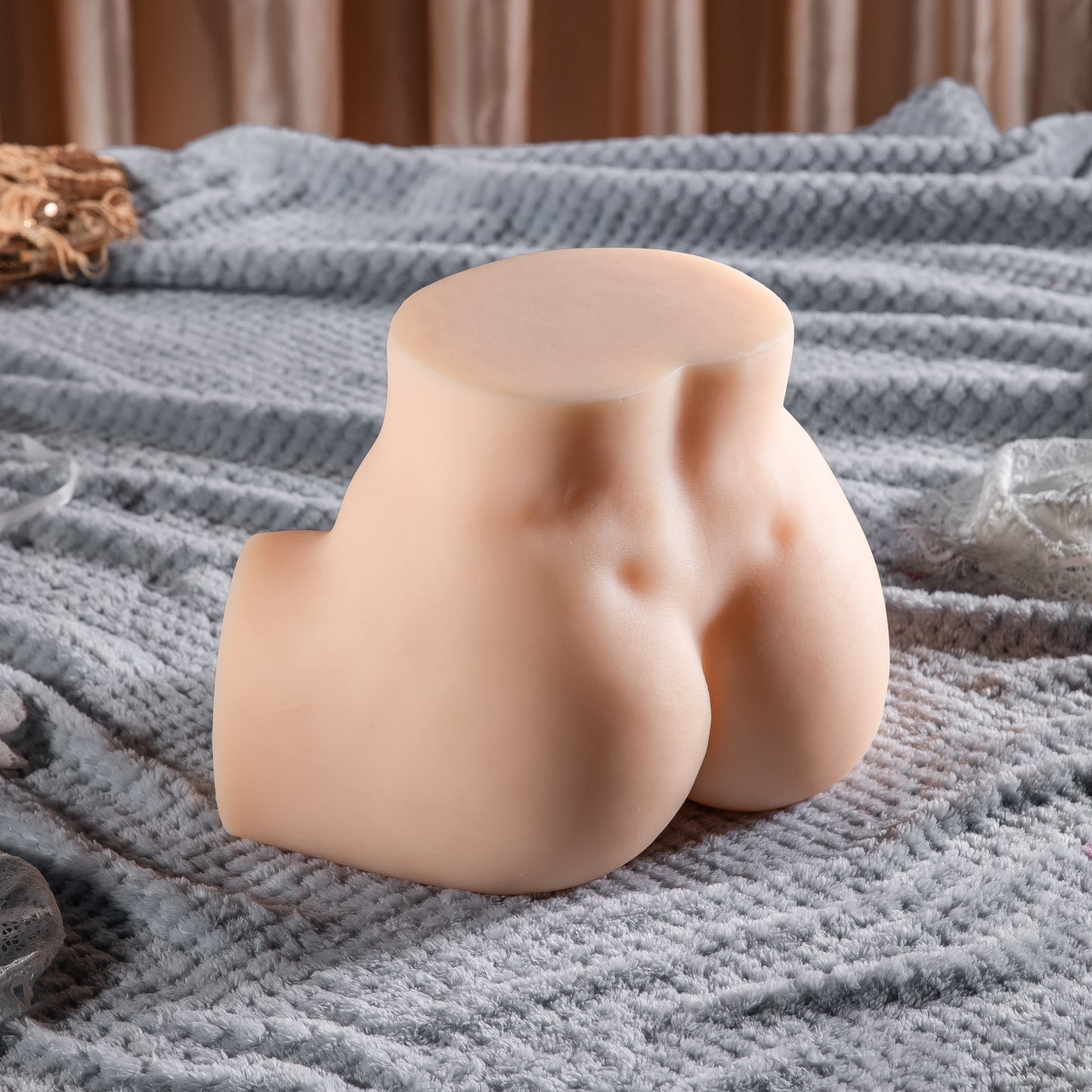 Large Ass & Pussy Masturbator 4.15 kg – Ultra Heavy Dual Entry Premium Body Toy met Maximaal Realisme