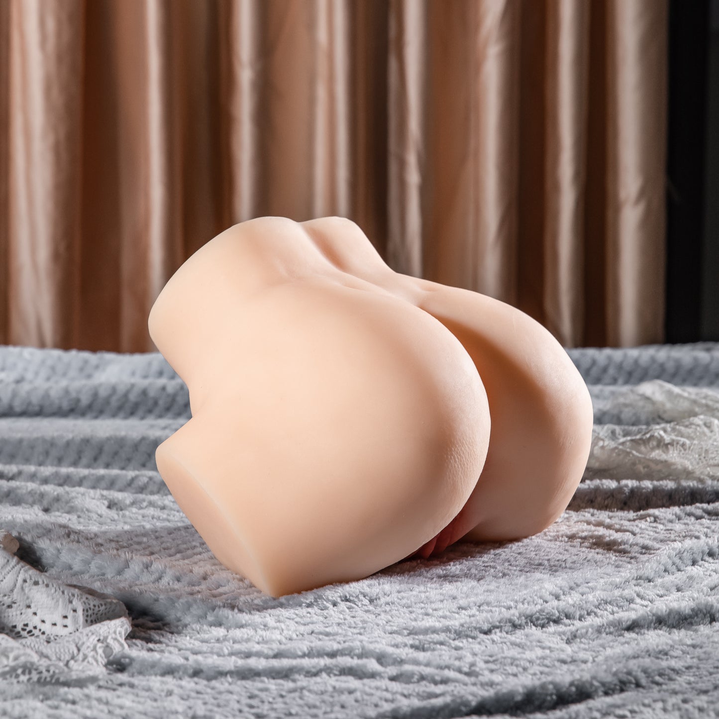 Large Ass & Pussy Masturbator 4.15 kg – Ultra Heavy Dual Entry Premium Body Toy met Maximaal Realisme